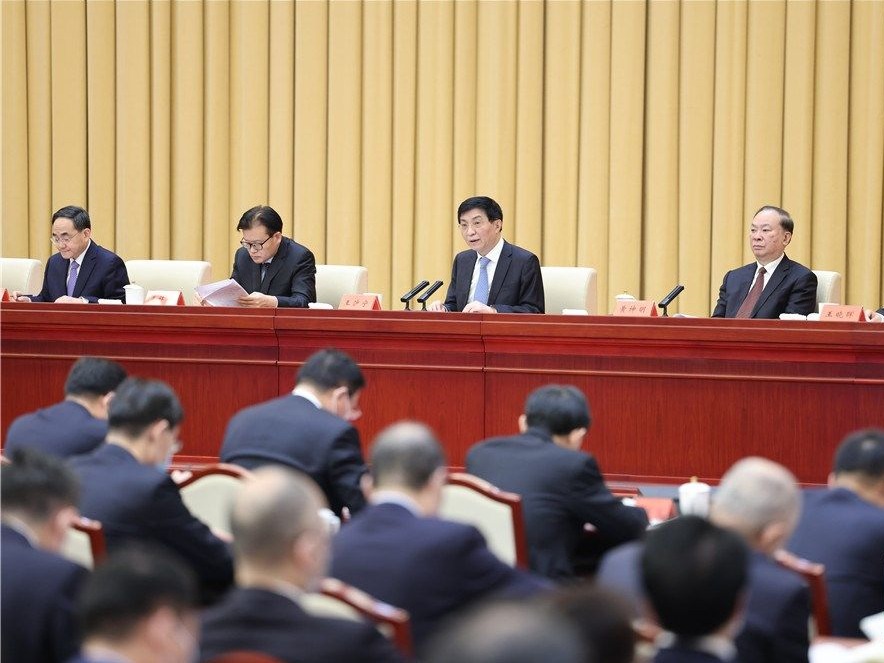 全国宣传部长会议在京召开，王沪宁出席并讲话
