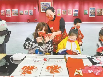 赏年画 过大年