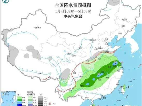 我国雨雪增多，南方局地有大雨，华北等地霾天气来扰