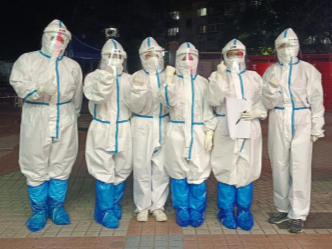 请战！罗湖区妇联火速支援莲塘核酸检测一线