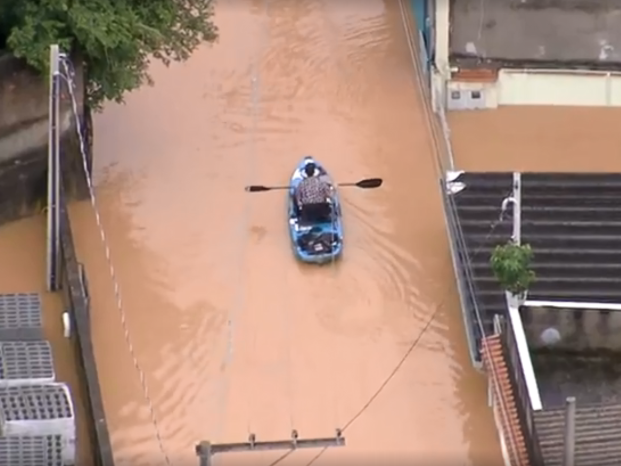 巴西圣保罗州大雨已致18人死亡5人失踪