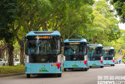 “绿色引擎”开足马力！深圳巴士集团创新“公交+”探“绿”