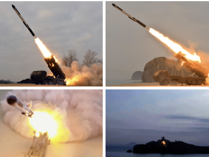 朝鲜：1月25日和27日分别进行导弹试射