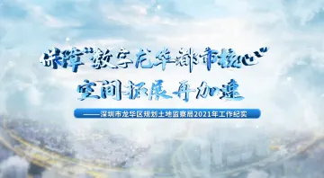 深圳市龙华区规划土地监察局2021年工作纪实