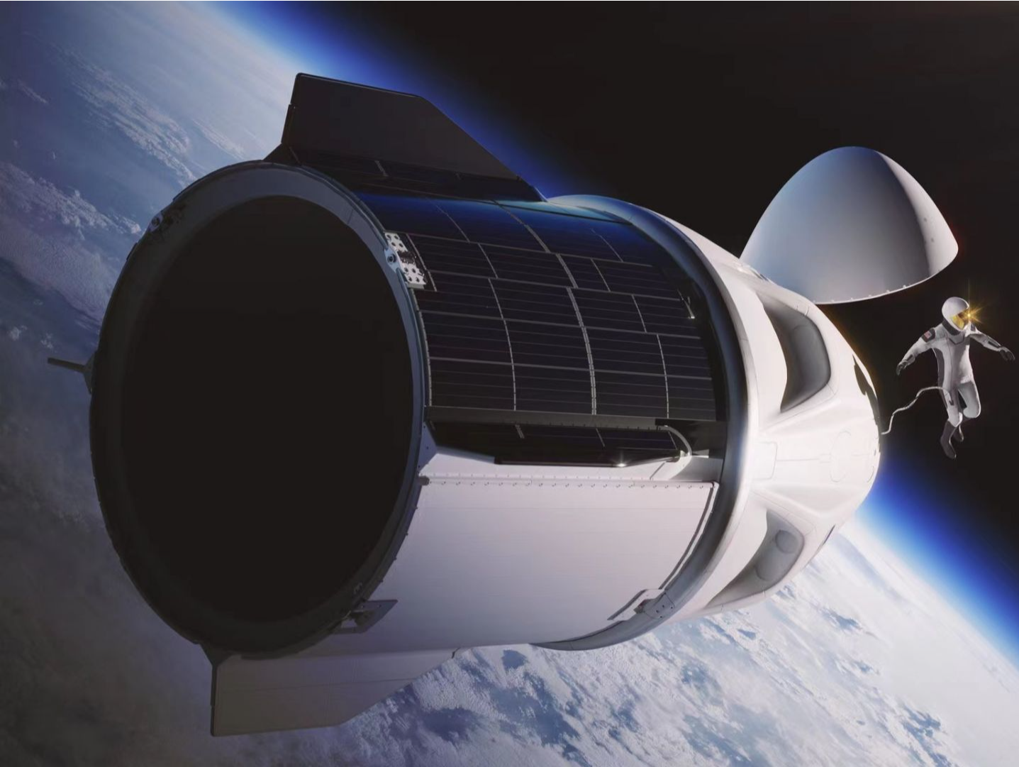 人类首次商业太空行走！SpaceX联合亿万富翁推北极星计划