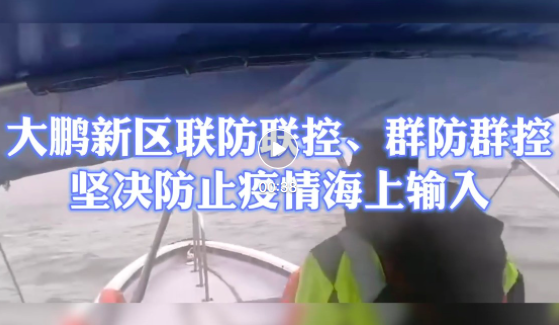 大鹏新区：风雨无阻、日夜坚守！