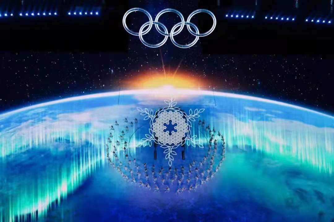 冰五环是本届冬奥会开幕式最重要表演道具之一,用于直接展示冬季奥林