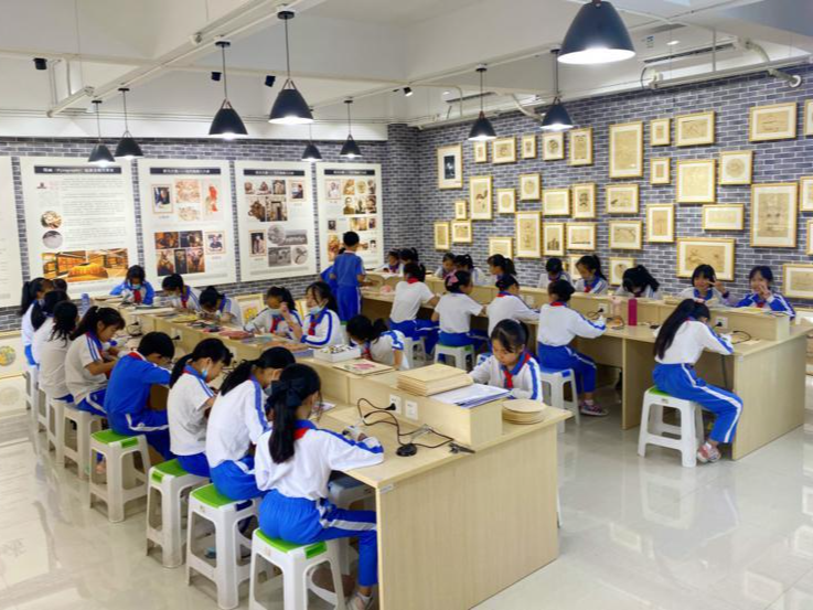 碧波小学：烙画传承非遗技艺，项目驱动“五育融合”