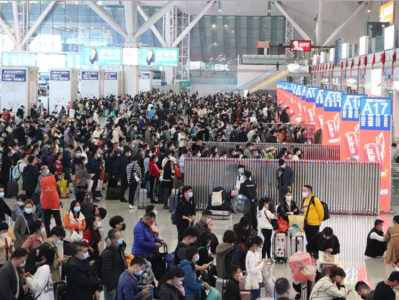 今年春运期间深圳累计发送旅客667.16万人次