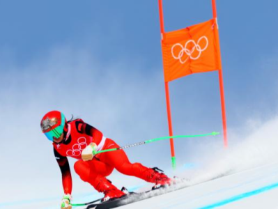中国选手孔凡影一人参加6项冬奥比赛