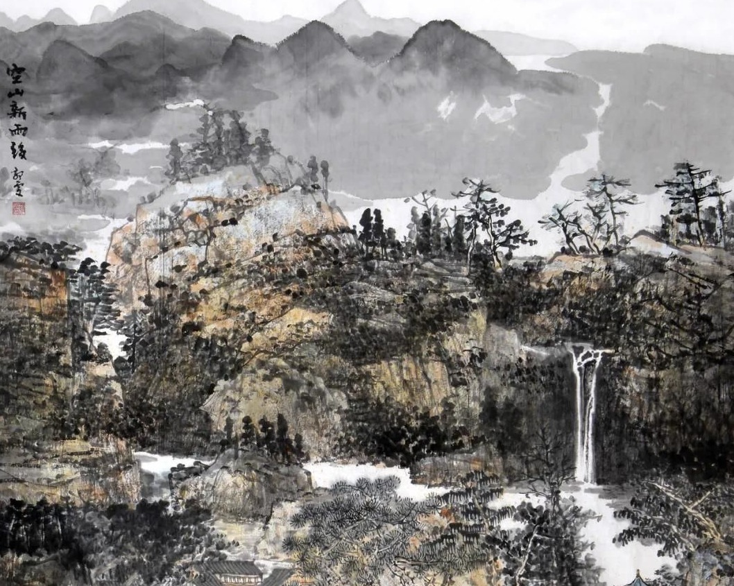 逐梦新征程——深圳书画艺术学院郭雯师生八人画展举办