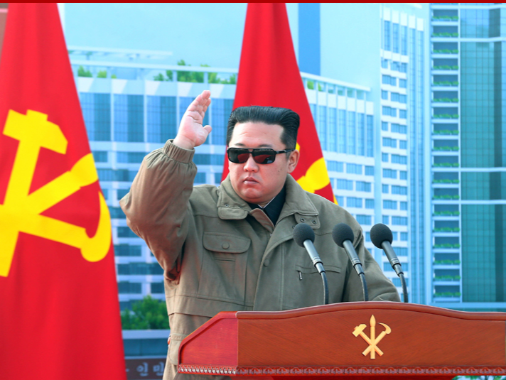 朝鲜一万套住宅建设工程奠基，金正恩出席典礼