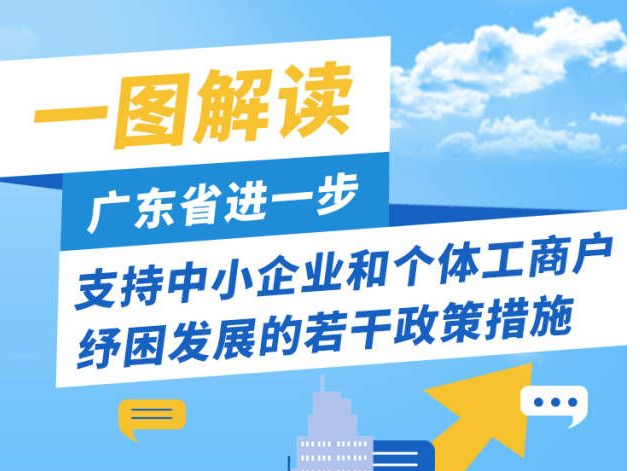 @广东中小企业和个体工商户，一文get“纾困发展25条”
