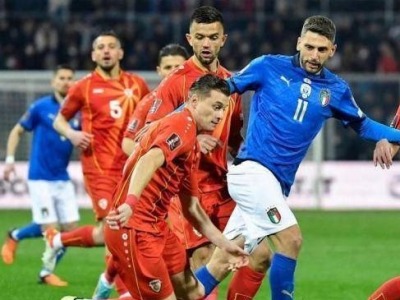 意大利0-1遭北马其顿绝杀，连续两届无缘世界杯