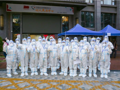深圳鹏城技师学院教师站在抗“疫”前沿