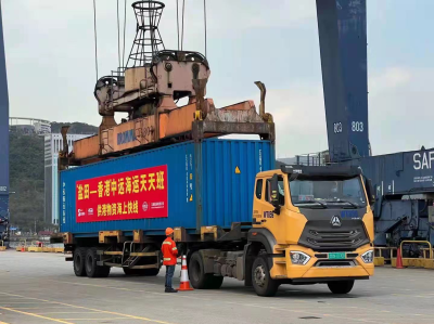 全力保障“供港生命线”！“盐田-香港”海上快线已运送45023吨货物到香港