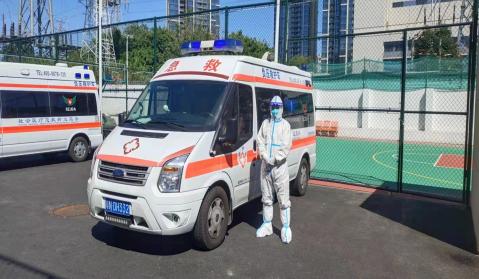 深圳建德救护防疫先锋队使命必达 坚守抗疫第一线