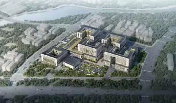 深圳市中医院光明院区建设防疫生产两手抓 两点一线管理 加班加点施工     