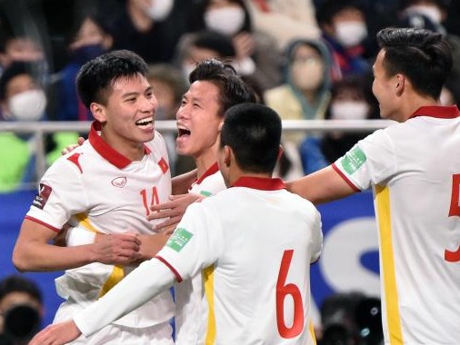 越南队客场1-1战平日本，国足锁定小组第五排名
