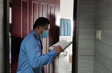 光明街道网格队伍全力以赴防疫情