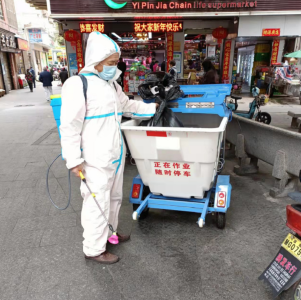 马田街道专人专班负责居家隔离人员生活垃圾处理