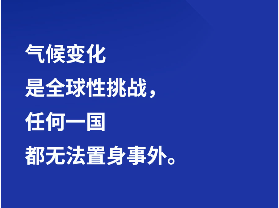 习言道 | “把一个清洁美丽的世界留给子孙后代”