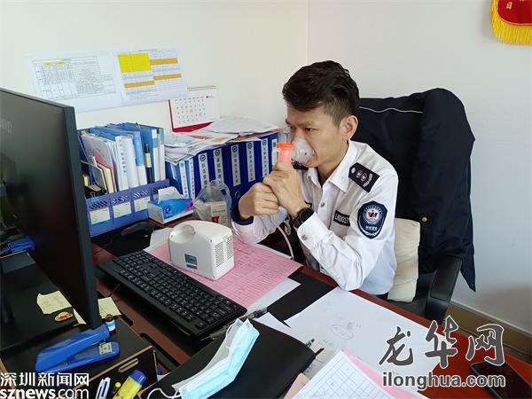 福城街道兴富社区网格站长曾科战疫有妙招