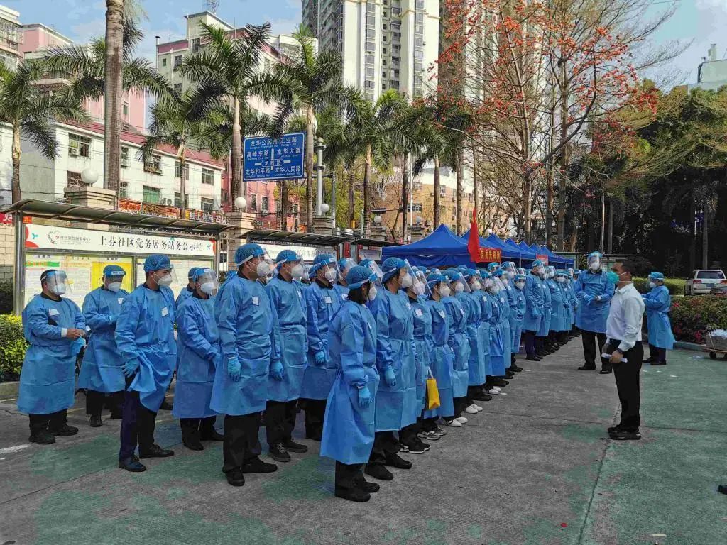 平时甘为人梯 战时敢为人先！龙华组工党员突击队积极支援社区防疫一线