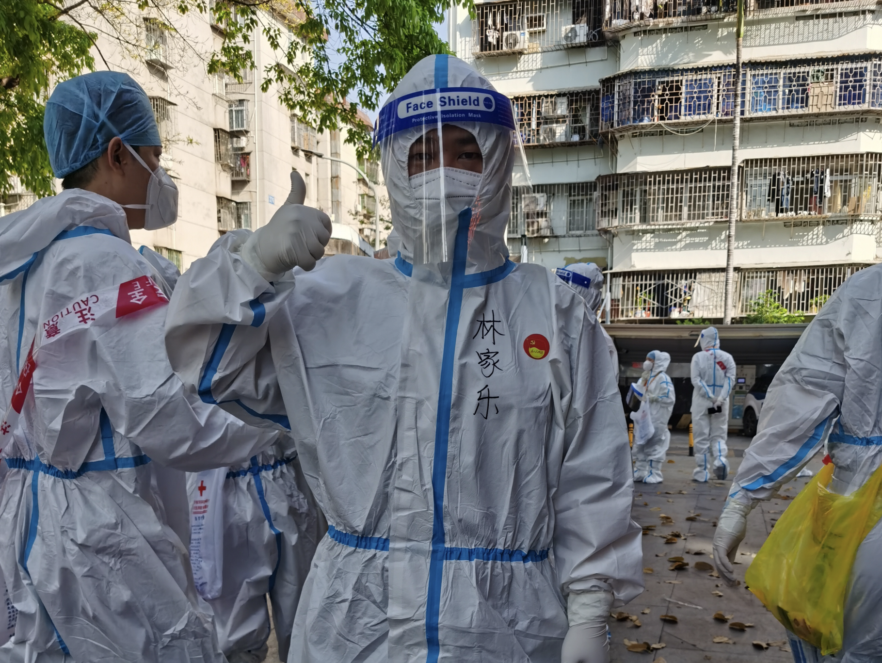 林家乐：我瞒着父母报名为期14天的闭环防疫志愿服务
