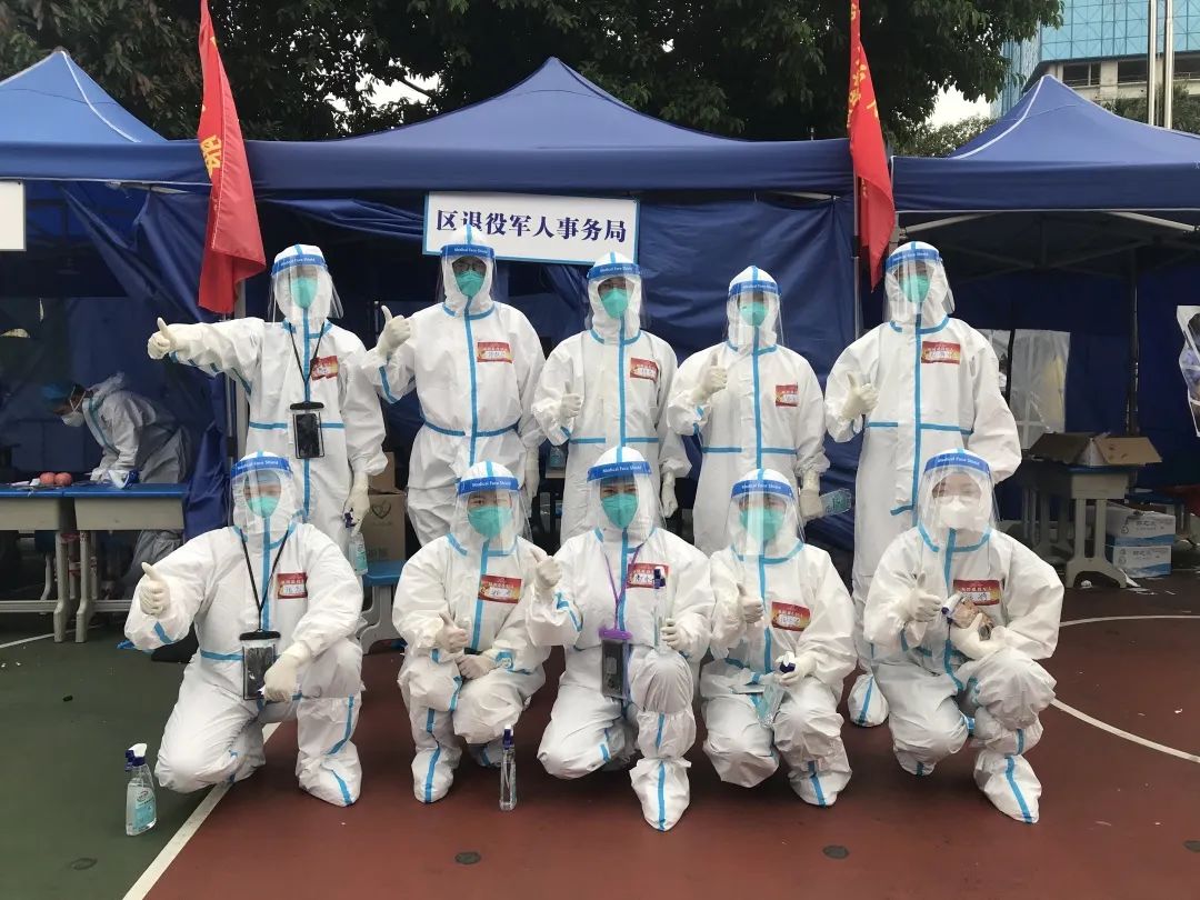 共筑“防疫墙”！看看深圳退役军人的抗疫身影