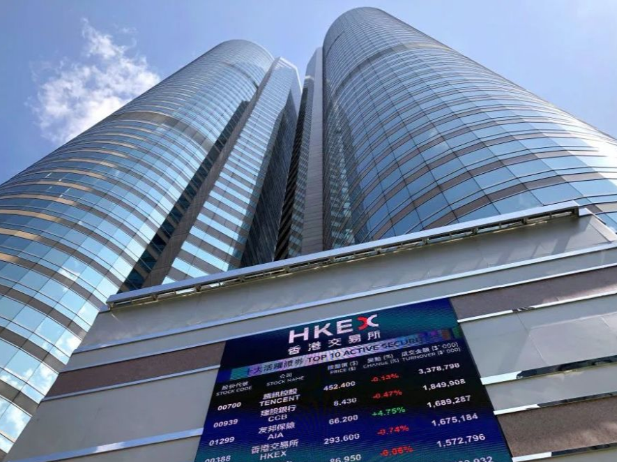 香港交易所今年首季盈利同比跌31%