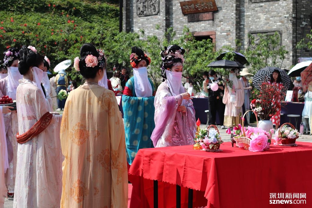 花朝节祭花神图片