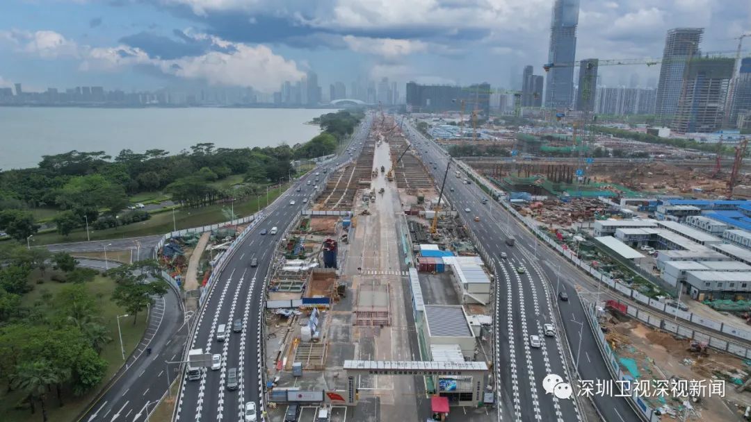滨海大道改造，保障房、高中园建设……清明假期，深圳这些项目依然开足马力 