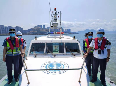 打响 “五一”水上安全保卫战 惠州六部门开展联合执法行动