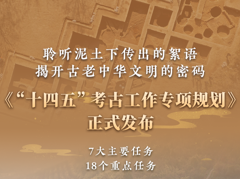 《“十四五”考古工作专项规划》发布