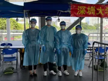 哈工大（深圳）师生积极参与校园防疫工作