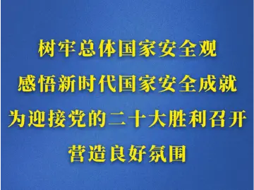 全民国家安全教育日，国家安全成绩单亮眼！