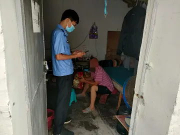 光明街道90后网格员不负韶华，以吾辈青春筑平安光明