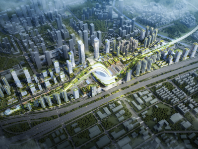 西丽综合交通枢纽设计方案公示定标结果：深圳连结世界，打造“共赢的纽带”