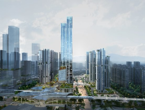 深圳大运枢纽物业开发项目北区主体开工