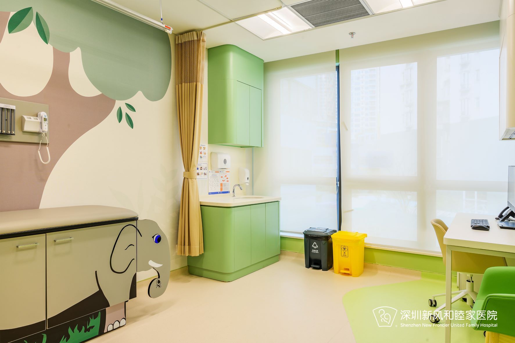 深圳新风和睦家医院儿童诊室深圳新风和睦家医院普通病房后疫情时代的