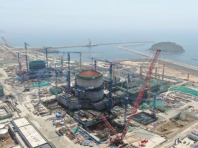  中广核广东太平岭核电1号机组常规岛安装工程开工