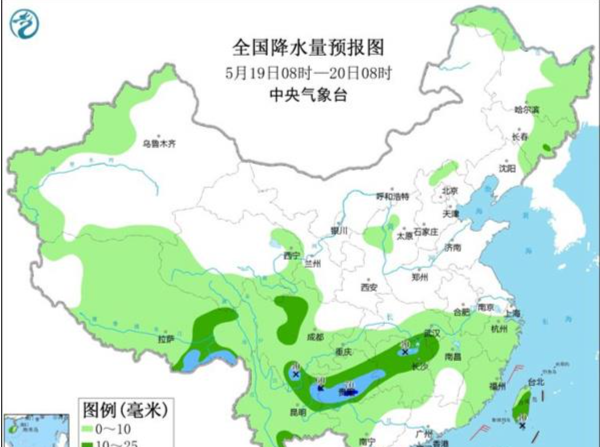 华北东北多地提前体验初夏 明起南方新一轮降水上线