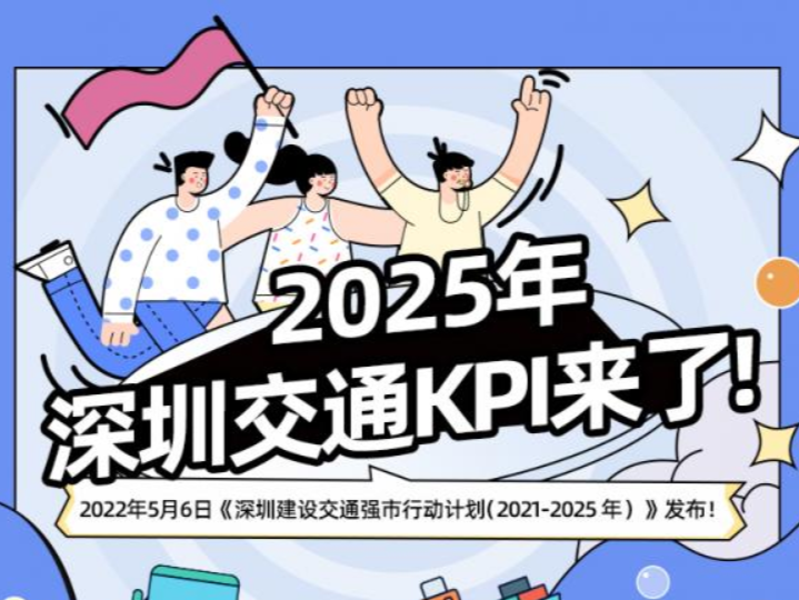 长图 | 2025年的这项KPI来了，事关深圳人出行！