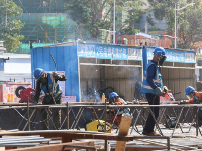 劳动者光影定格丨深圳地铁13号线二期（北延）的建设瞬间