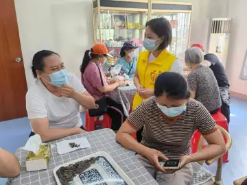 疫情后的第一次相聚——新湖职康开展残疾人及家属茶话会