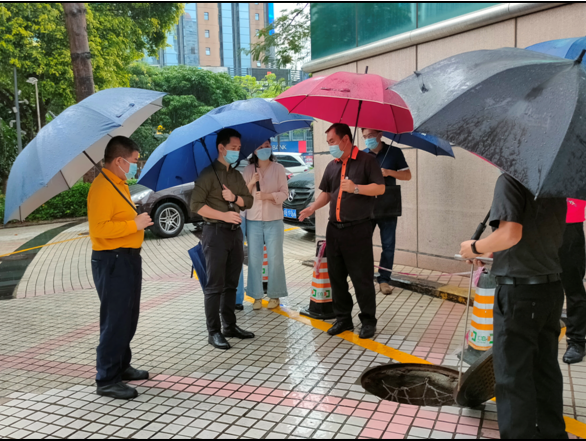 闻“汛”出击众志城！南湖街道多措并举迎战强降雨