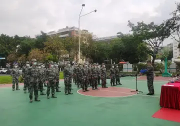 聚士气展风姿 公明社区基干民兵参加集中点验