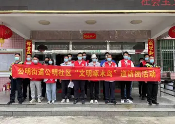 “啄木鸟”在行动！公明社区巡访团“巡”出文明新气象