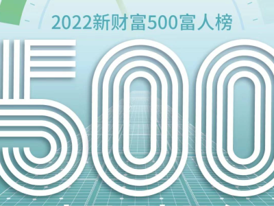 新财富500榜单：新能源行业造富能力惊人，深圳55人上榜